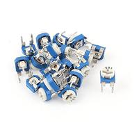 Accessoires spécialisés 20 pièces UKM-065 résistances variables 200 Ohm 3 bornes potentiomètre potentiomètre potentiomètres résistance réglable