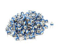 Accessoires spécialisés 200ohm résistances variables verticales résistance variable potentiomètre potentiomètre potentiomètres bleu 150 pièces