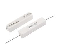 Accessoires spécialisés 2pcs 10W Résistances fixes R33J 0.33Ohm 5% Résistance de puissance en ciment céramique Résistances simples