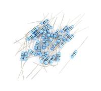 Accessoires spécialisés 30 Pcs 1W 1% Tolérance 91 Ohm Trou traversant axia-l Résistance à film métallique antidéflagrant (30 Pcs 1W 1% Tolérance 91 Ohm Trou traversant axia-l Résistance à film métalli