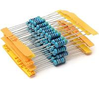 Accessoires spécialisés 300 pièces/150 pièces 30 valeur métal Film résistance Pack ensemble 1 for cent résistances Dip bricolage Kit électronique résistance (Size : 0.5W - 300pcs)