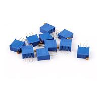 Accessoires spécialisés 3296W-103 10K Résistances Fixes Ohm Trim Pot Potentiomètre Résistances Variables Résistances 10Pcs