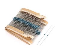 Accessoires spécialisés 400 pièces résistances fixes 5% 1/8W 33K Ohm axia-l plomb à travers le trou résistances métalliques résistances à Film