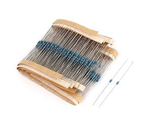Accessoires spécialisés 400 pièces résistances fixes 5% 1/8W 33K Ohm axia-l plomb à travers le trou résistances métalliques résistances à Film
