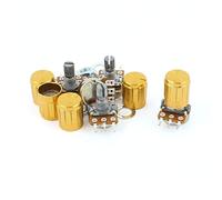 Accessoires spécialisés 5 pièces résistances variables 500K OHM potentiomètre rotatif conique linéaire B500K potentiomètres avec boutons