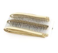 Accessoires spécialisés 500 pièces 1/4 résistances fixes Watt 100 Ohm résistance électrique carbone résistances simples résistance de Film