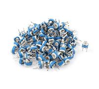 Accessoires spécialisés 500K ohm Résistances Variables Résistance Variable Verticale Potentiomètre Potentiomètre Potentiomètres Bleu 100Pcs