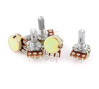 Accessoires spécialisés 5K Ohm Résistances Variables 3 Bornes Potentiomètres Coniques Rotatifs Linéaires Potentiomètre 5PCS