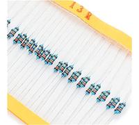 Accessoires spécialisés 600 pièces/lot 1/4W 0.25W résistance Pack boîte assortie bricolage Film métallique résistances Kit 30 valeurs X20 pièces résistance résistance