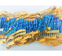 Accessoires spécialisés 640Pcs 1W 1Percent 64Values 1-2.2M Ohm Kit de résistance à film métallique Résistance