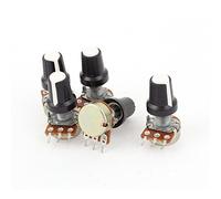 Accessoires spécialisés Nouveau 5 pièces résistances variables 10K OHM 3 bornes linéaire rotatif Audio B potentiomètres Type potentiomètre