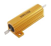 Accessoires spécialisés Résistance bobinée à boîtier en aluminium 50W 0,33 Ohm 5% montée sur châssis (Caja montada en chasis 50W 0,33 ohmios 5% Caja de aluminio Wirewound Resistor