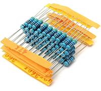 Accessoires spécialisés Résistances 1/4W 0.25W 1% 30 valeurs Kit de résistance à Film métallique 10R-1M résistance à anneau coloré Pack résistance (Size : 600pcs)