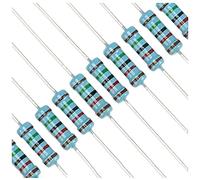 Accessoires spécialisés Résistances 15 kOhm 1W 1% 50pcs Résistance à film métallique, for la réparation de systèmes électroniques, la réparation de voitures, les composants audio