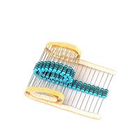 Accessoires spécialisés Résistances 20pcs 1W Résistance à film métallique, résistance fixe à tolérance de 1%, for projets électroniques et expériences (Color : 2.2ohm)
