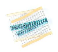 Accessoires spécialisés Résistances 20pcs 1W Résistance à film métallique, résistance fixe à tolérance de 1%, for projets électroniques et expériences (Color : 2ohm)
