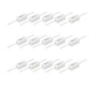 Accessoires spécialisés Résistances Fixes Ciment Céramique axia-l Plomb 5W 4 Ohm Résistance de Puissance 15 Résistances Simples Pcs Blanc