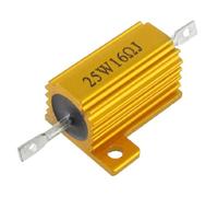 Accessoires spécialisés Résistances fixes de ton or 5% 16 Ohm 25W Résistances simples logées en aluminium Résistance bobinée