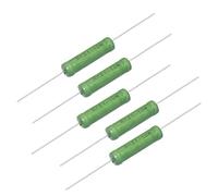Accessoires spécialisés Résistances RX21 Wirewound Resistor 5PCS 10W 5Percent 0.1R-5K Ohm Résistances électroniques (Size : 8.2R)