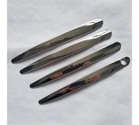 Accessoires Style Automobile Acier Inoxydable 4 pièces Garnitures Décoratives Poignées Porte Pour Rav4 XA50 2019-2020(Type C)