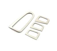 Accessoires Style Intérieur Accessoires Pour Benz Pour Pour GLC Conduite À Gauche Cache-bouton Commande Lève-vitre Autocollant Garniture Accoudoir Porte