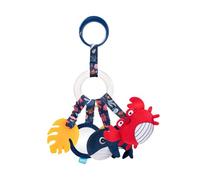 Accessoires Suspendus Pour Berceau De Bébé Sur Le Thème Jouet Hochet En Peluche Baleine Avec Anneau Dentition Pour Jeu Sensoriel Et Décoration Chambre D'enfant