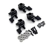 Accessoires Tasse Direction Métal pour Tamiya Mb01 58748 58747 58721 1/10 | Pièces coupelle direction AV AR métal pour RC Car Upgrades ajoutent direction stable bon ajustement Pièces