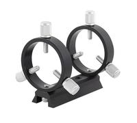 Accessoires télescopes Bague de Guidage à Trois Points for télescope astronomique 42/50/60/68/80/90/102 mm(Black 42mm)