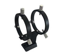 Accessoires télescopes Support de viseur 50 mm en Aluminium à 6 Points for Accessoires de télescope astronomique(Nero)