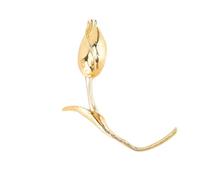 Accessoires tendance inspirés des tulipes pour vestes, foulards et sacs à main, broche à fleurs en alliage délicat, bijoux à fleurs élégants