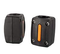 Accessoires Universels Blocs de Pare-chocs Moto 22mm 25mm 28mm Protections de Barres de Protection POM pour R1250GS/ADV R1200GS CRF1000L NC700X V-Strom DL650 1050/990/950 Adventure (Orange)