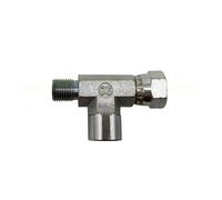 Accessoires Universels De Pulvérisateur De Manomètre De Joint De Pièce En T De Pulvérisateur Sans Air À Haute Pression Appropriés À La Peinture De Titan De Grao Wagner(Blauw)