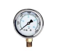 Accessoires Universels De Pulvérisateur De Manomètre De Joint De Pièce En T De Pulvérisateur Sans Air À Haute Pression Appropriés À La Peinture De Titan De Grao Wagner(Gold)