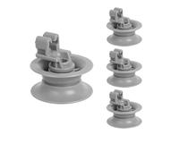 Accessoires universels de roues de rouleau de panier de lave-vaisselle, compatibles avec Siemens, compatibles avec les kits de roues de panier supérieur de lave-vaisselle Bosch