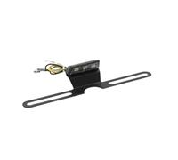 Accessoires Universels pour Motos, Feu Arrière, Support De Lampe Plaque D'immatriculation, Freinage Feux Arrière