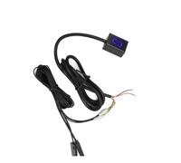 Accessoires Universels Pour Motos Indicateur Vitesse Numérique À 6 Vitesses Affichage Du Levier De Changement Support D'indicateur Vitesses Avec Afficheur(Blue)