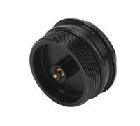 Accessoires Vélo - Bouchon de valve en alliage d'aluminium pour fourche avant, avec écrou fileté et double joint d'étanchéité