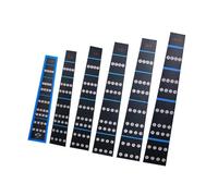 Accessoires Violon Débutant Autocollants D'intonation Pour Violon 1/8" Et 4/4" Marqueurs De Touche Accessoires D'entraînement Pour Débutants(1/2)