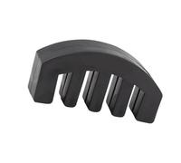 Accessoires Violon Débutant Sourdine Professionnelle En Caoutchouc Pour Violon Accessoire De Réduction Du Son Bleu(Black)