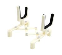 Accessoires Violon Débutant Support De Violon Réglable Portable Taille Standard Accessoire Pour Instrument À Cordes Rétractable Et Pliable Avec Coussin En Mousse(WHITE)