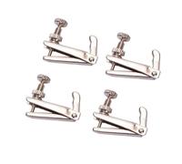 Accessoires Violon Débutant Tendeurs Fins Pour Violon En Alliage De Cuivre-nickel Pour Tailles 3/4 Et 4/4(Silver)