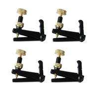 Accessoires Violon Débutant Tendeurs Fins Pour Violon En Alliage De Cuivre-nickel Pour Tailles 3/4 Et 4/4(Black)