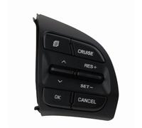 Accessoires Voiture Compatible Avec Hyundai Pour Elantra 1.4T 2016 2017 2018 Bouton De Commande De Volume De Radio De Volant De Voiture
