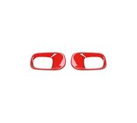 Accessoires Voiture Couvercle Décoratif Pour Feu Antibrouillard Arrière Voiture Pour Jeep Pour Renegade 2016-2025 Decoration(Rouge)