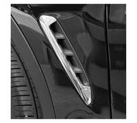 Accessoires Voiture Lot De 2 Autocollants Pour Grille D'aération Latérale Voiture Accessoires Pour BMW X3 G01 X4 G02 2018-2022 Intérieurs Trim(ABS)