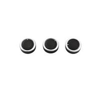 Accessoires Voiture Lot De 3 Boutons Climatisation Pour Ford Pour Focus 2 Pour MK2 Pour MK3 ST RS Pour Mondeo Intérieurs Trim(Noir)