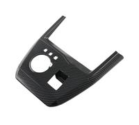 Accessoires Voiture Pour MG 4 Pour Mulan 2022-2024 Panneau Couverture Levier Vitesse Console Centrale Voiture Décoration Fibre Carbone Deco(Gear Panel Cover)