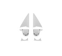 Accessoires Voiture Pour Suzuki Pour Jimny JB64 JB74 2019-2023 Protection Base Rétroviseur Voiture Garniture Accessoires Extérieurs Intérieurs Trim(Chrome)