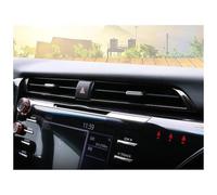 Accessoires Voiture Pour Toyota Pour Camry XV70 70 2018-2020 Garniture Voiture Bande Contrôle Central Sortie D'Aération Cadre Couverture Autocollant Intérieurs Trim(Noir carbone)