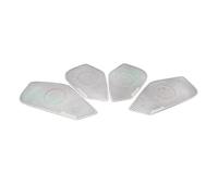 Accessoires Voiture Pour VW Pour Arteon 2017 2018 2019 Intérieur En Acier Inoxydable Porte Haut-Parleur Son Musique Audio Anneau Autocollant Intérieurs Trim(Rouge)